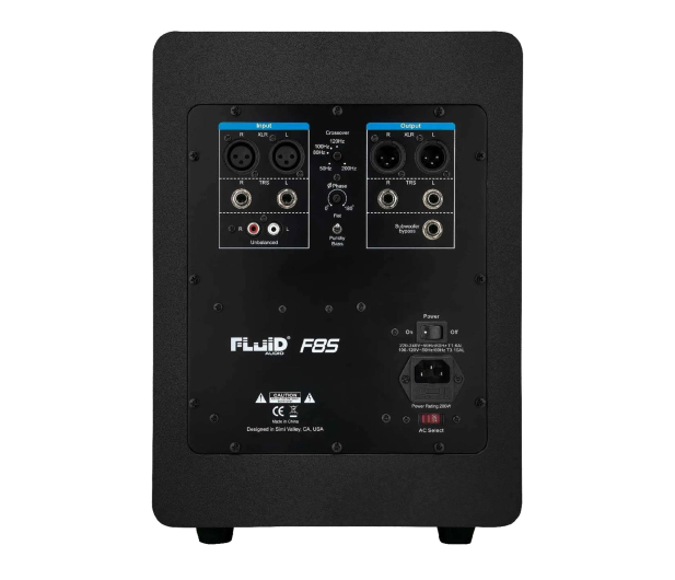 Fluid Audio F8S - aktywny 8" subwoofer kompaktowy - 1370714 - zdjęcie 2